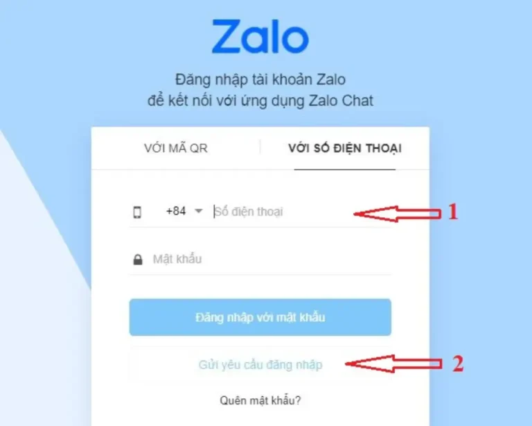 Zalo sign up