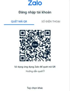 zalo qr code