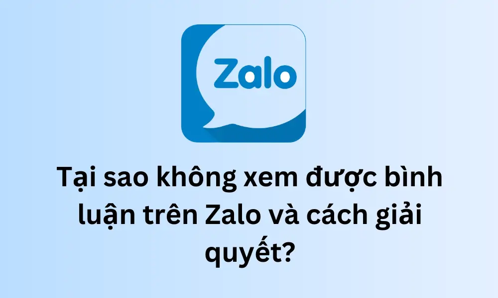 bình luận trên Zalo